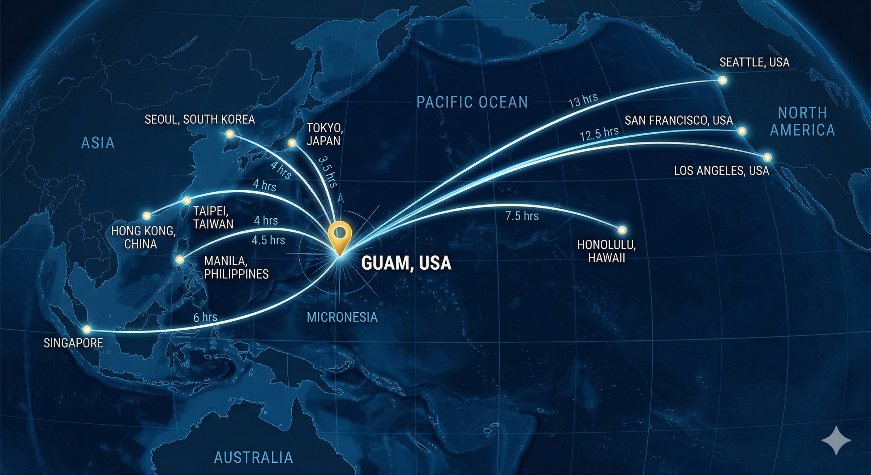 Guam Map Location